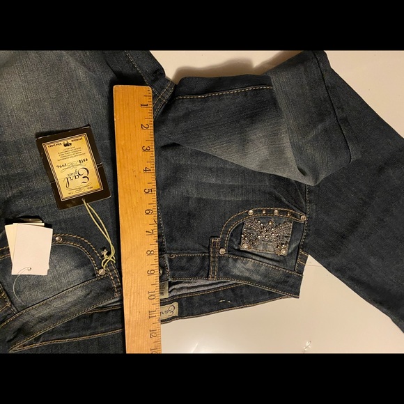 New Earl Jones Women Size 8 wide leg jeans - Picture 6 of 6